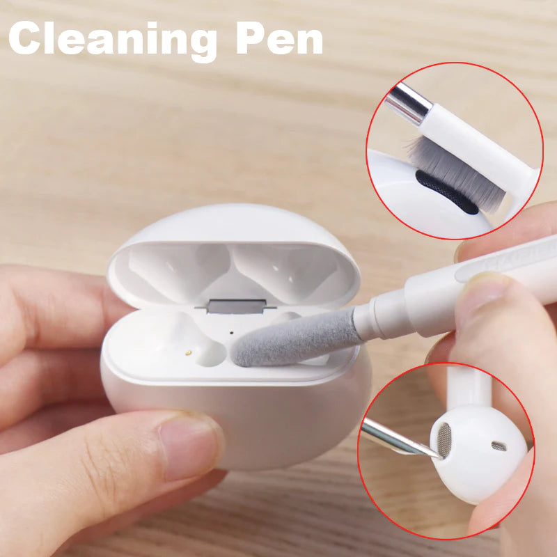 Cleaning Pen for Airpods Pro 1 2 Earphones Cleaner Kit Soft Brush Case Earbuds