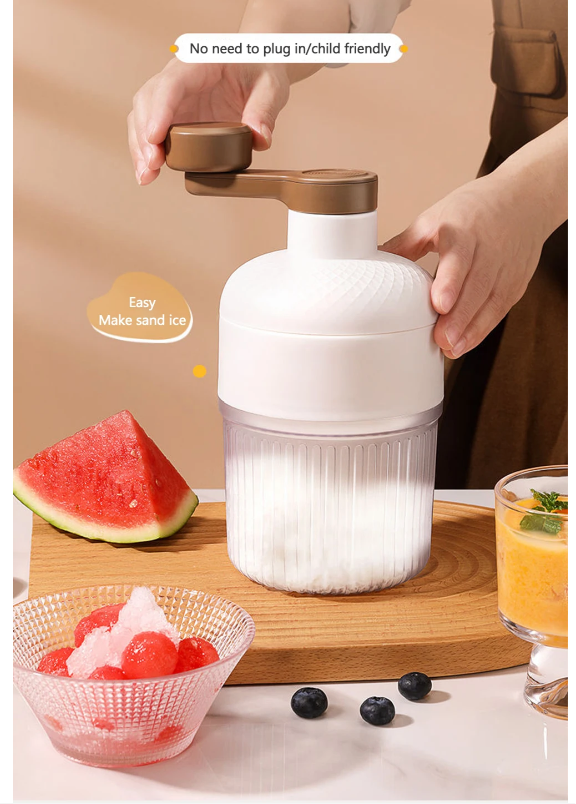 Manual Shaved Ice Machine