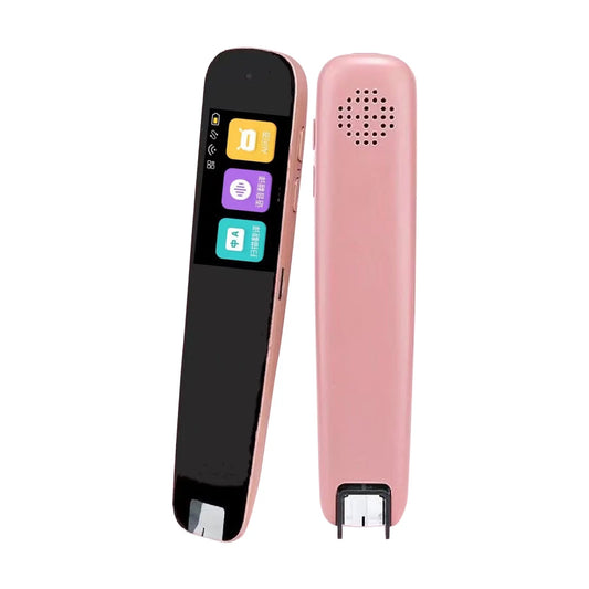 A3 Blue WIFI Edition Offline Take Photo Translation Services Electronic Smart Screen Scanning Translators Pen Pink